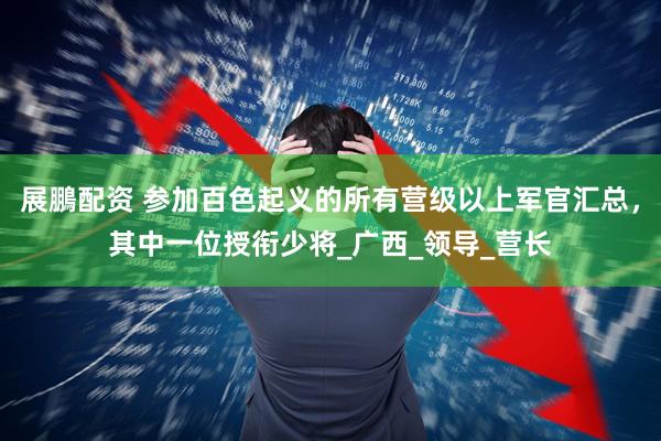 展鵬配资 参加百色起义的所有营级以上军官汇总，其中一位授衔少将_广西_领导_营长