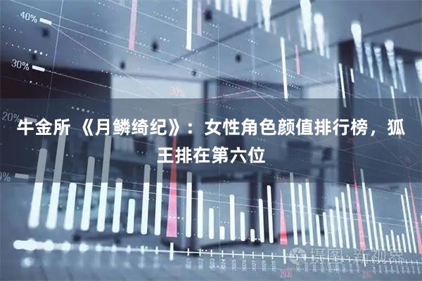 牛金所 《月鳞绮纪》：女性角色颜值排行榜，狐王排在第六位